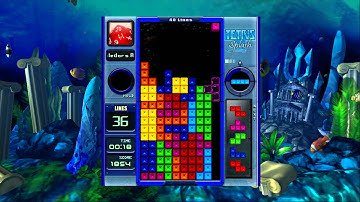 Tetris Splash - 40 Lines (no hold used) - 52.61 seconds