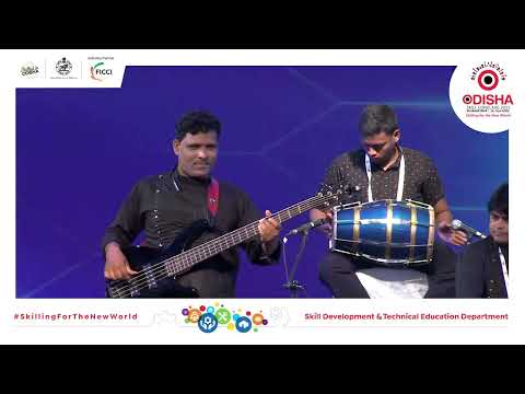 ODISHA SKILL CONCLAVE 2023 | CULTURAL SHOW ON DAY 1 - video from Odisha Skill Development Authority