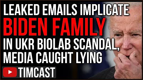 Leaked Emails Implicate Biden Family In Ukraine Biolab Scandal, Media Caught LYING To Cover It Up