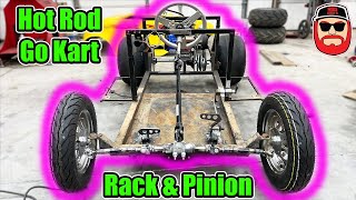 Hot Rod Go Kart Gets Rack & Pinon Steering