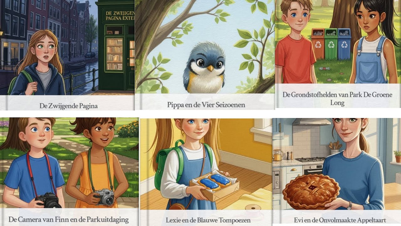 Dutch Stories/Podcast A2-B1+// 6 Verschillende Verhalen// LEER NEDERLANDS met De Verhalen