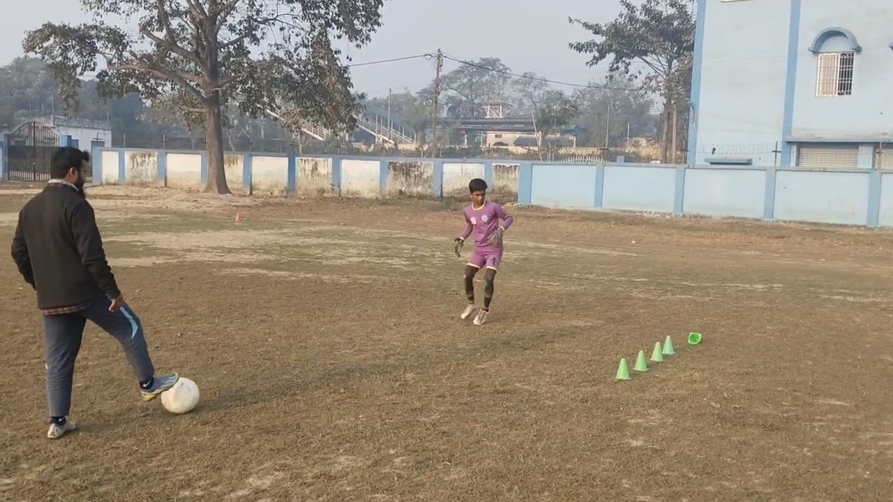 Goalkeeper practice 💯