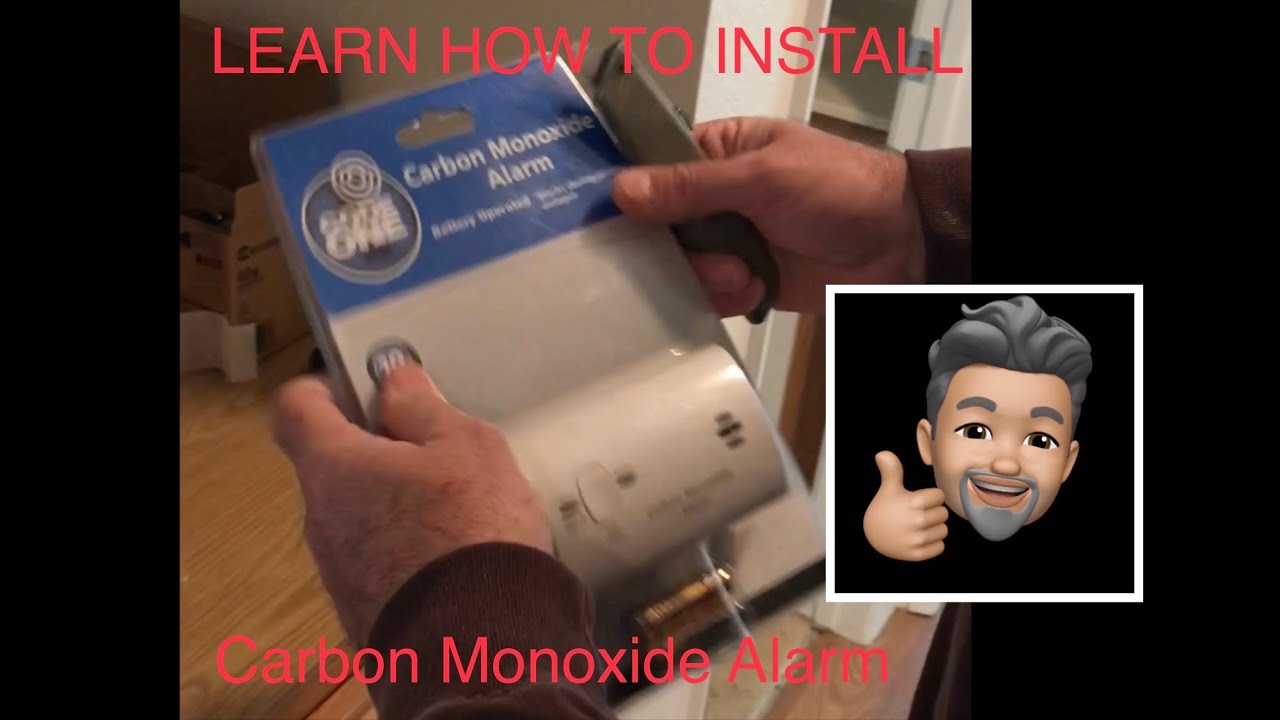DIY How & Where To Install Carbon Monoxide Alarm YouTube