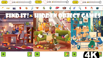 Find it! - Hidden Object Games | Addictive Hidden Object Game | 4K