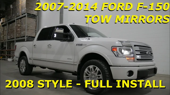 Towing Mirror Install: 2007-2014 Ford F150 Tow Mirrors (2008 Style) - Boost Auto Parts