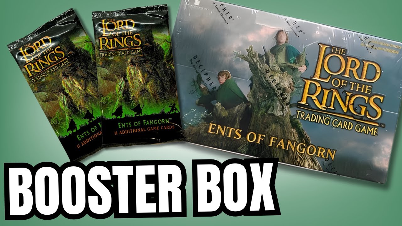The Lord of the Rings Ents of Fangorn Booster Box Opening