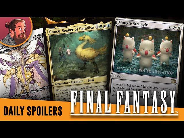 Birds and Moogles and Birds and Moogles | Final Fantasy MTG Spoilers - YouTube Birds and Moogles and Birds and Moogles | Final Fantasy MTG Spoilers - YouTube