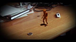 B-boying gnome Animation Matchmoving test
