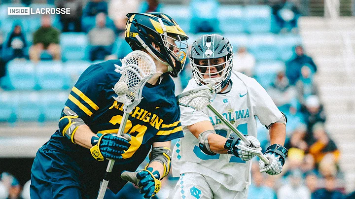 UNC vs. MICHIGAN | 4K Lacrosse Highlights