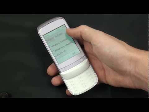 Nokia C2-06 - zprávy a kontakty