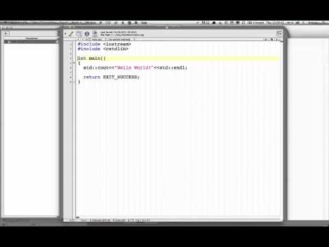 Hello World C++