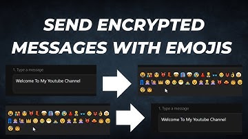 Send Encrypted Messages with Emojis