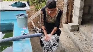 Village Life 🧬 Bathing Vlog 🔥 Village Women New Bathing Vlog video 👌