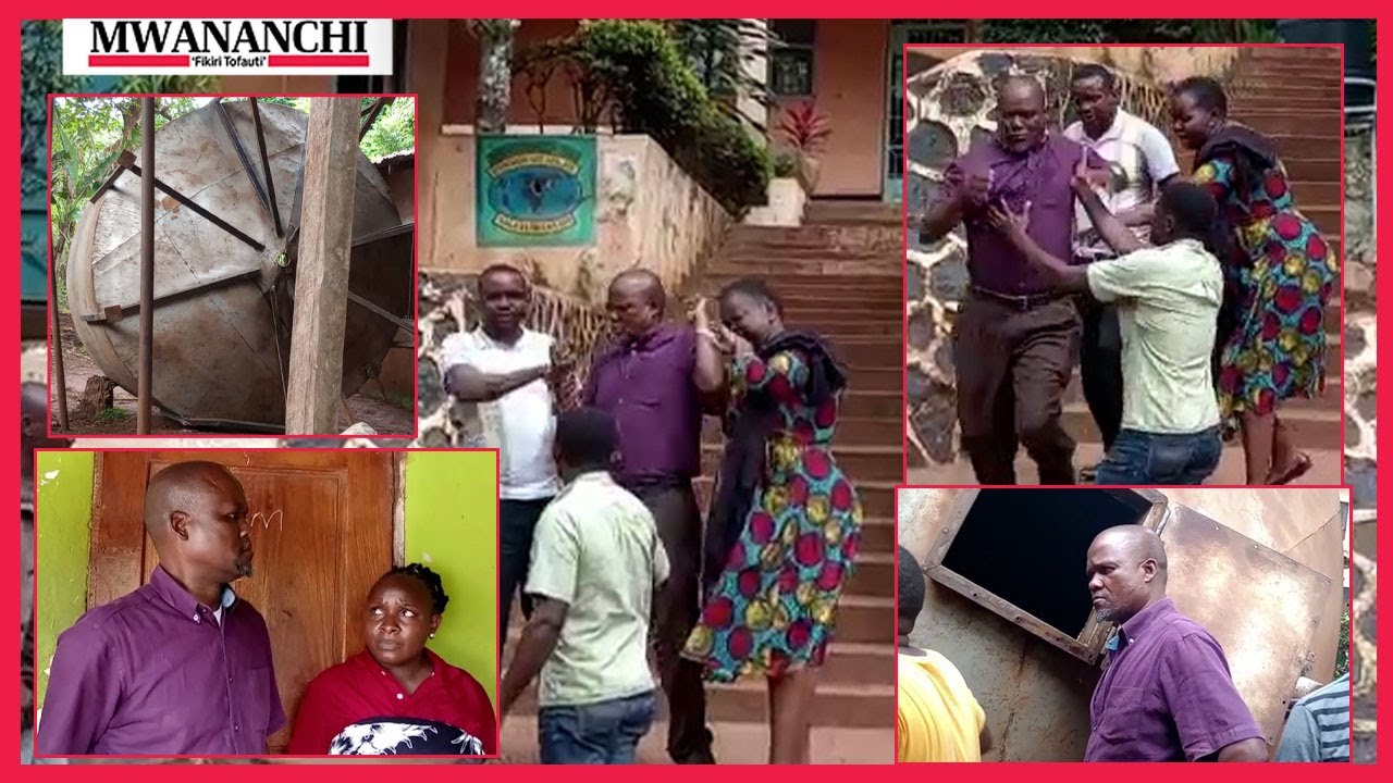 KUMEKUCHA MOSHI !!! Tazama Vurugu la Wazazi wa Wanafunzi wawili waliofariki kwenye tenki la maharage