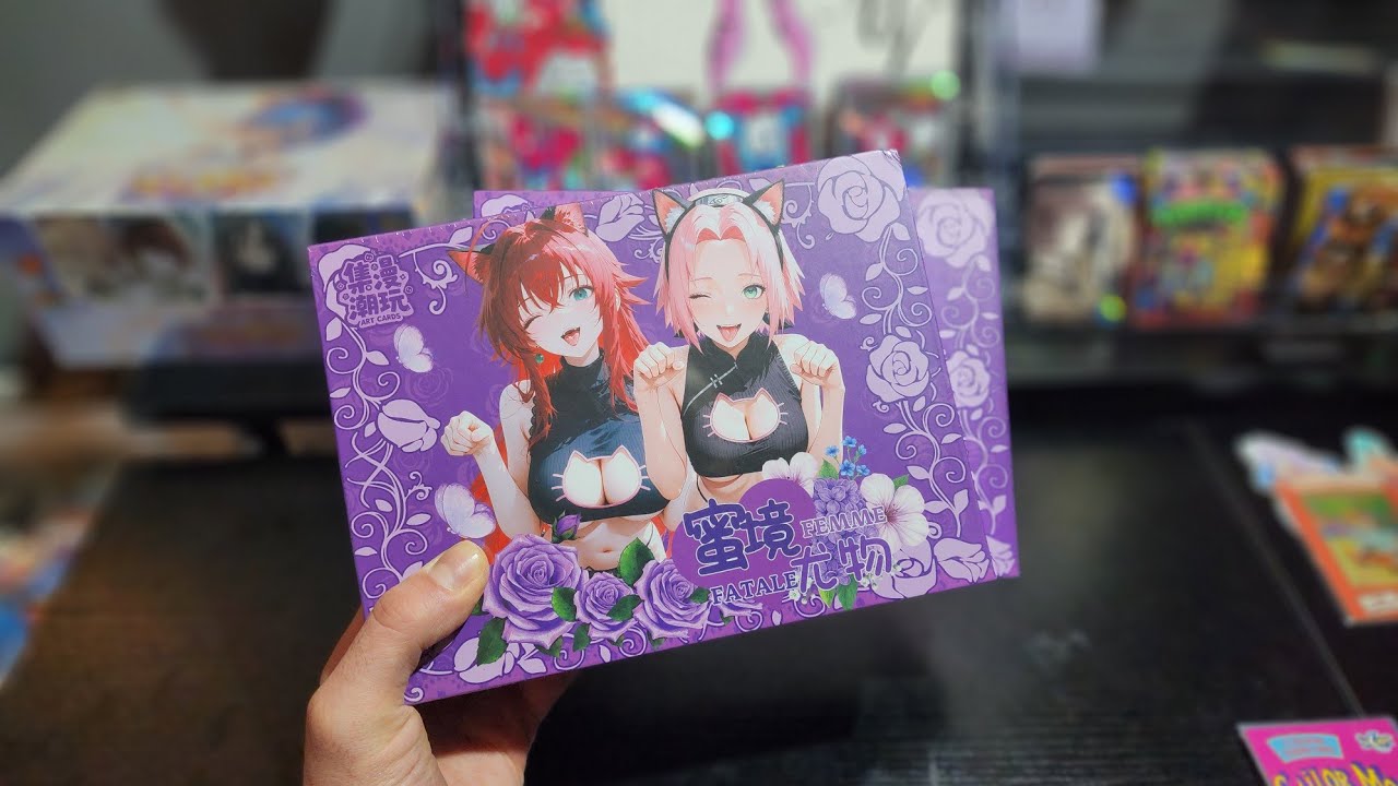 Unboxing Femme Fatale Spicy Waifu Card Booster Box 2 (part 1) 