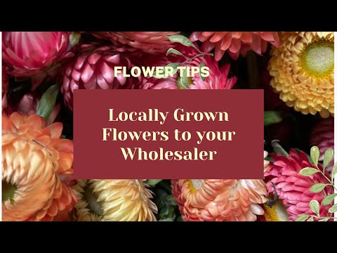 How to sell farm grown flowers to your local florists and wholesalers