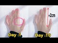 Top exercise for finger  hand  the best way to make lean  longer finger get perfect hand