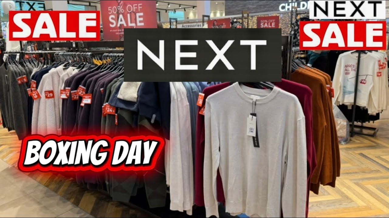 Next Boxing Day Sale 2025 . Cheapast Shopping . Best Offer . Ladies