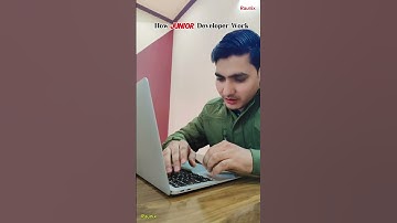 Senior Vs Junior Developers Work 🤓 #appdeveloper #flutter #raunix ##trending #shorts #viralvideo