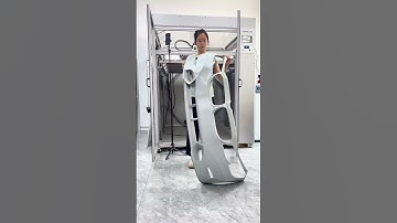 The future of the automotive field: printing a bmw bumper with Dowell3D printer