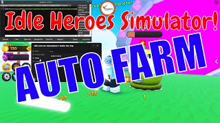 Idle Heroes Simulator Script | Auto Hit, Auto Sell And Upgrade | Roblox | PASTEBIN