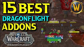 TOP 15 Useful \& Essential Addons for WoW Dragonflight