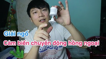 Giải ngố cảm biến chuyển động hồng ngoại Tuya