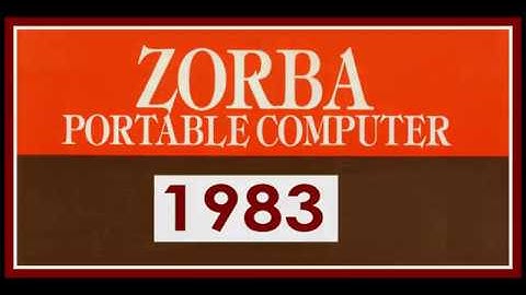 1983 Telcon ZORBA Gemini Personal Computer History Portable PC (Laptop, Osborne, Kaypro, CP/M)