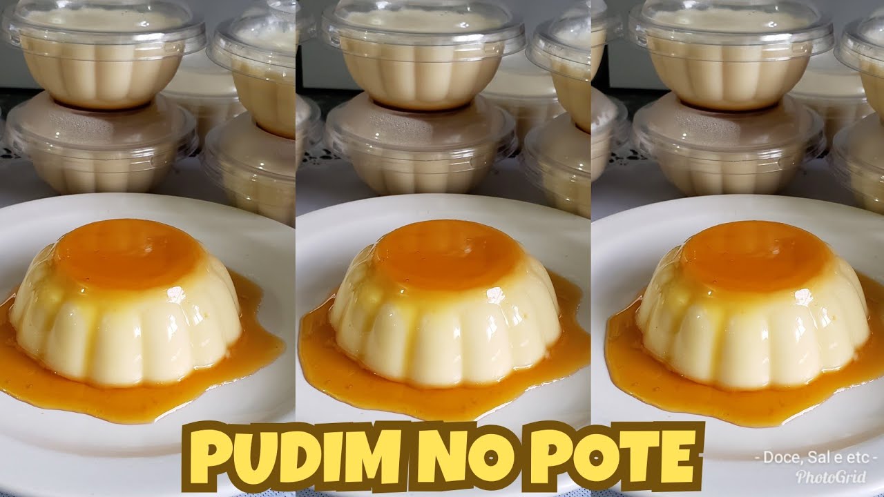 RENDA EXTRA COM PUDIM NO POTE FAÇA E VENDA SOBREMESAS NO POTE