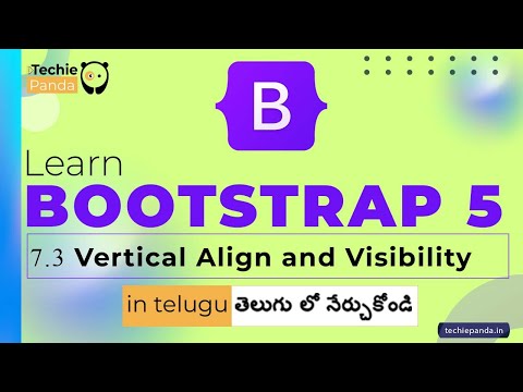 Vertical Align and Visibility in BOOTSTRAP||Exploring Vertical Alignment & Visibility||Coding School