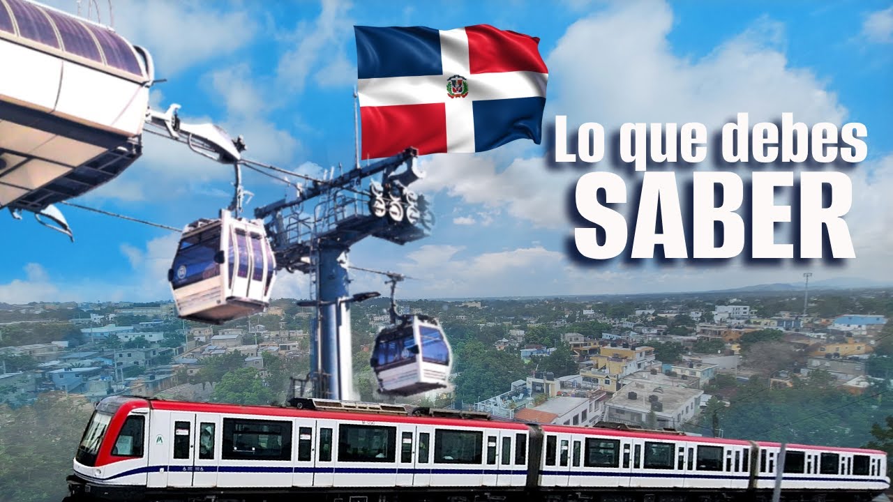 METRO y TELEFÉRICO de Santo Domingo. POV 🇩🇴