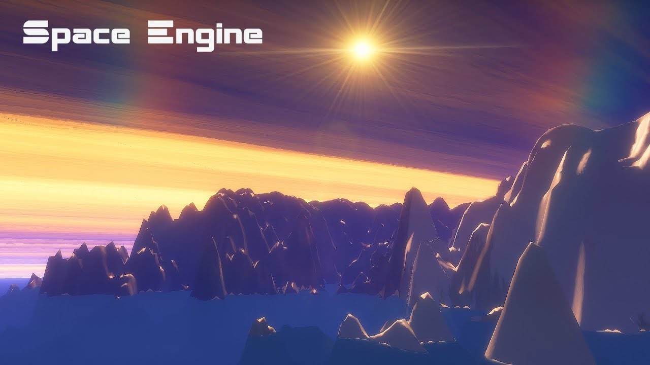 Amazing Landscapes! New Custom Made Space Engine System! - YouTube