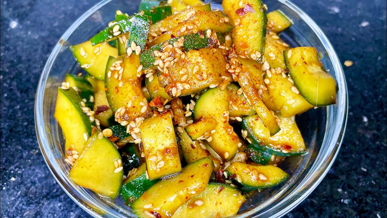 Korean Cucumber Salad Recipe | Side dish