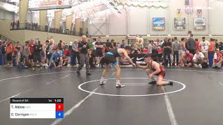 70 Kg Round Of 64 Tanner Abbas Viking Wrestling Club Vs Cole Corrigan New York City Regional Train