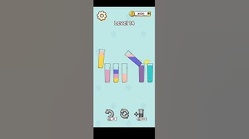 drink sort master easy level 14