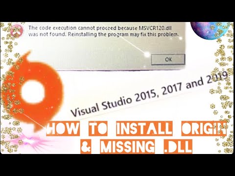 How To Install Origin & MSCVP120.dll Error For Windows 10