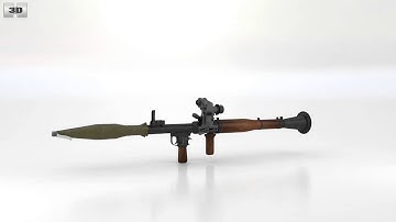 RPG-7 3D model by 3DModels.org