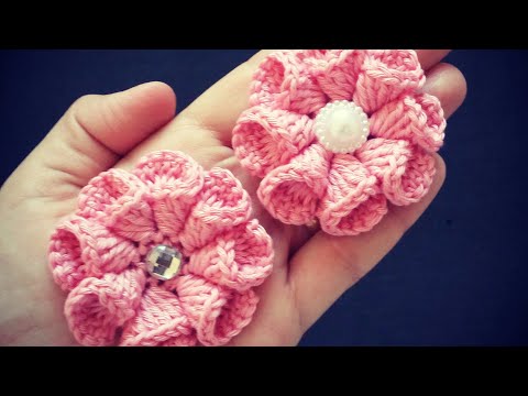 Vídeo: Como Fazer Um Broche De Crochê