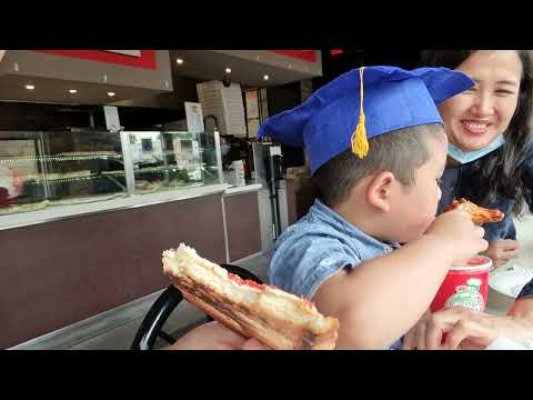 Pizza 🍕 Daddy Eating With @Thananda's World