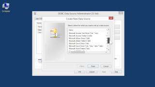 Celebrity Windows 8.0 Professional - Add a New System Data Source Profile