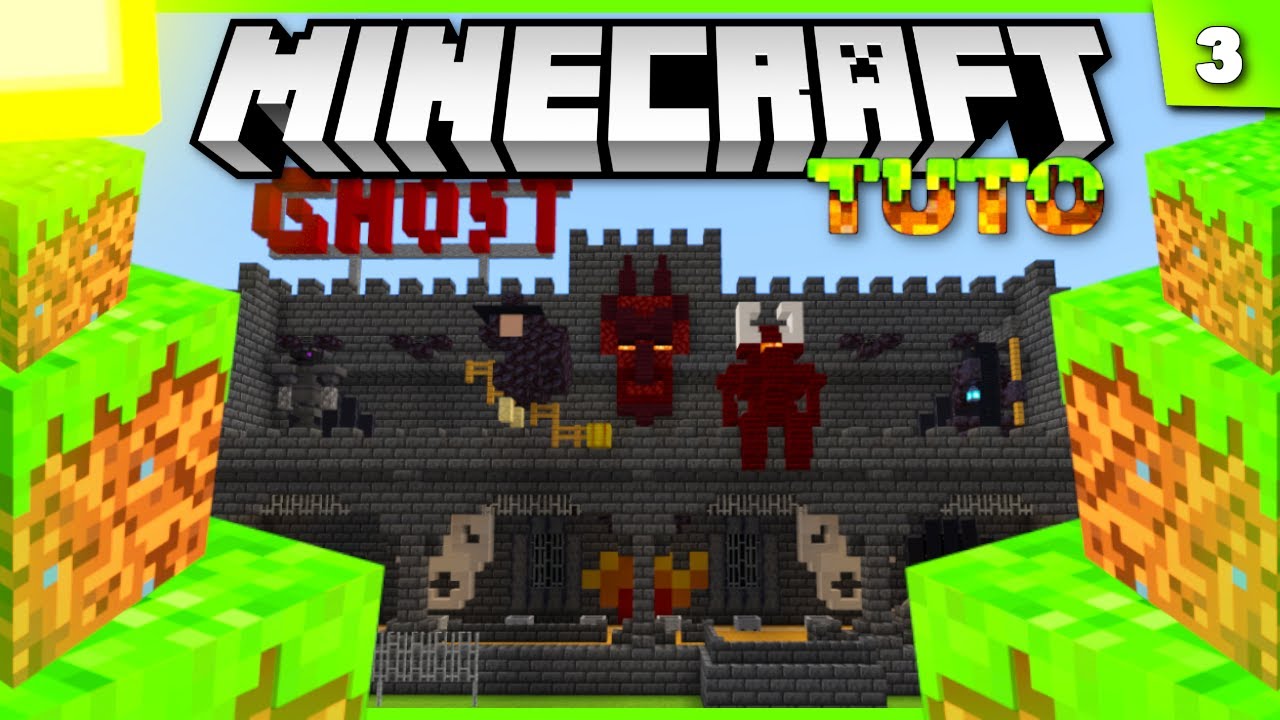 TUTO COMMENT FAIRE LE TRAIN FANTOME GHOST SUR MINECRAFT ! - YouTube