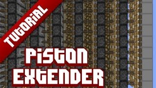 Minecraft Tutorial: Advanced Piston Extender