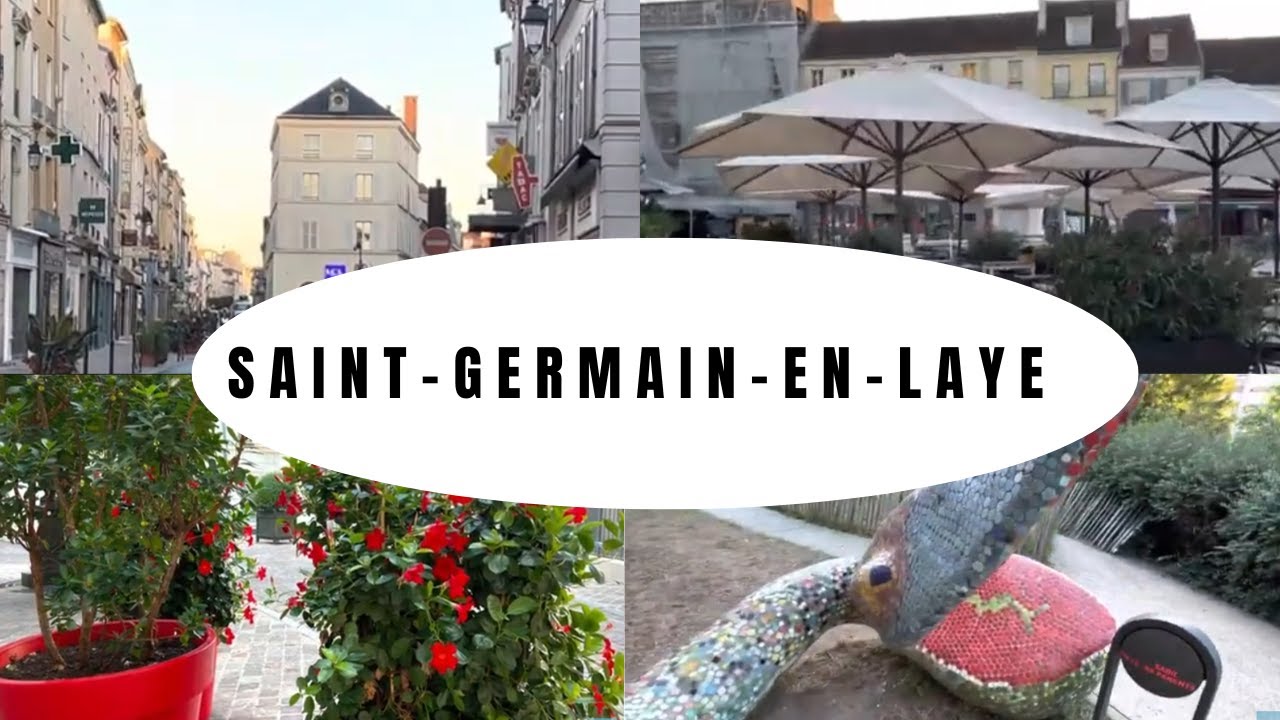 Walk in Saint -Germain -en -Laye ,France 🇫🇷 Septembre 2022 promenade à Saint Germain en Laye جولة