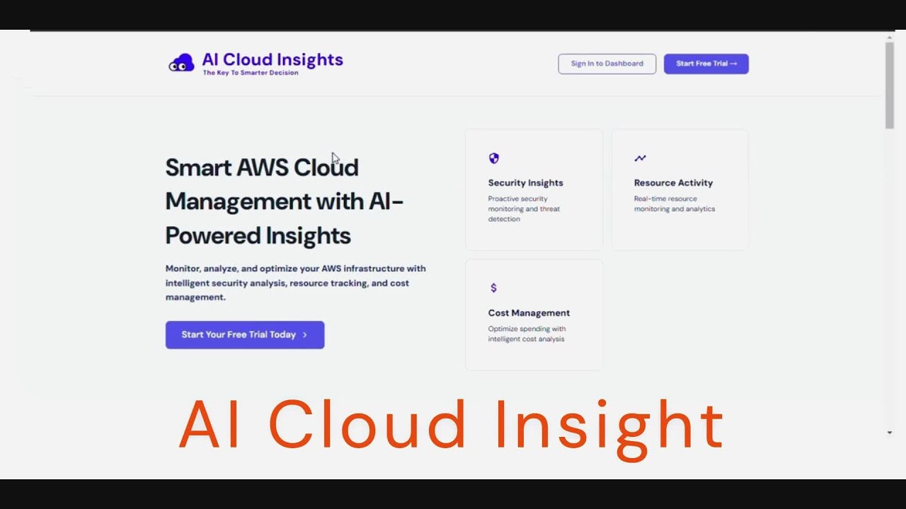AI Cloud Insights - YouTube