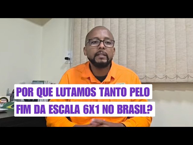 Fim da escala 6x1 tem apoio da MAIORIA da população brasileira