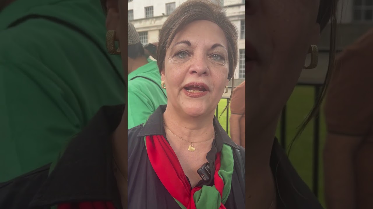 PTI protests at 10 Downing Street for the release of Imran Khan