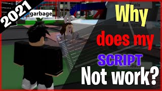 Why wont my script work (ROBLOX) [2021]