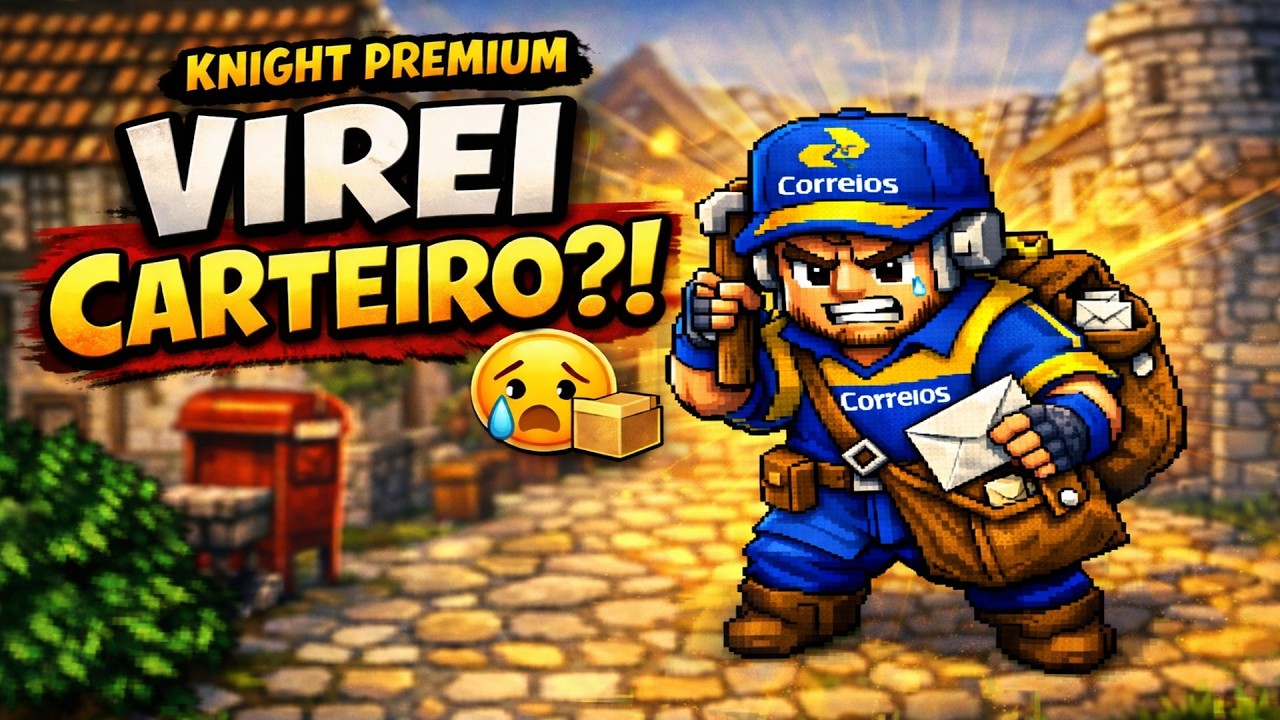 Paguei Premium pra virar carteiro! Postman Quest no Knight 😭📦