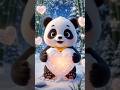 Can Piko Save the Snow Heart? 🥹❄️ #kidsfantasyadventure #kidsshorts #panda