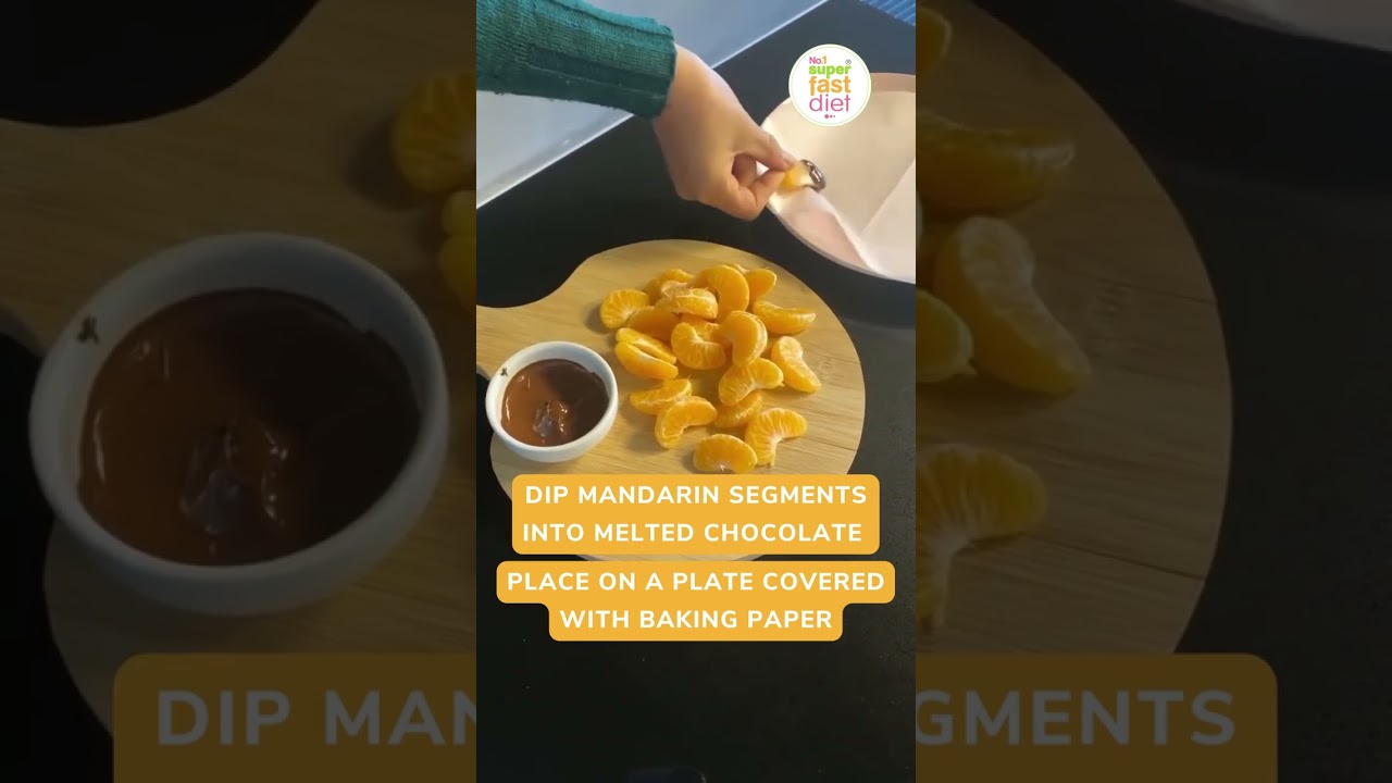 Chocolate Coated Mandarin Recipe